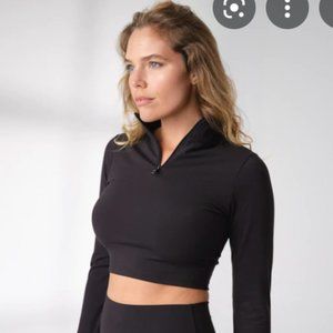 Balance Athletica Long Sleeve Refine Cropped Zip / Top